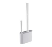 Prise en charge et support pour les découvertes de toilettes à longue forature | Brosse pour le nettoyage du design Drendage | Salle de bain simple à baiser avec long manche pour la baignoire,