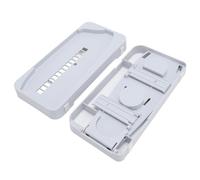 Prise en du Port USB, Hub Horizontal ABS Peu Encombrant, Support de Solide, Stable et Sûr pour Le Stockage VR (White)