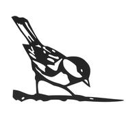 Prise En Fer Forgé Oiseau Décoration De Pigeon Décoration Colombe Corbeau Mini Soudeuse Par Points Mini Modèle De Squelette Parc Mini Crânes D'halloween Nid Le Fer Black