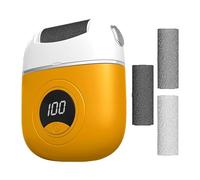Prise en main confortable : le tire-callosités électrique dispose d'un design ergonomique pour une prise en main et une utilisation faciles. Pour garantir un broyage , appuyez simplement sur