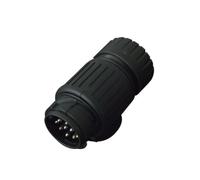 Prise en plastique mâle 13 plots - Réf. 1008