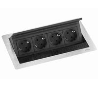 Prise Encastrable Cuisine Bureau 4-Fois Prise Evoline FlipTop 576722