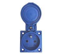 Prise encastrable française 16A 2P+T - Étanche IP44 - SOLERA