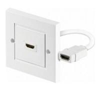 Prise encastrable HDMI, 1 port G