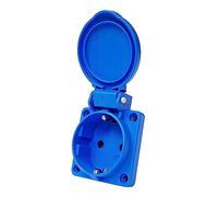 Prise encastrable Schuko 230 V 16 A 3P IP54 Prise encastrable TpE 6536