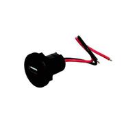 Prise encastrable USB pour camping-car - GENERIQUE - Prise simple - Blanc - Rond - Extérieur