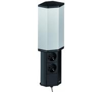 Prise Encastrée 2-fach de Cuisine Evoline V-Port USB A Courant D'Angle