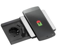 Prise Encastrée Evoline Squareqi Station de Chargement Portable Tablette USB A