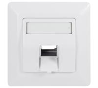 Prise encastrée LogiLink pour Keystone Modul 1x blanc pur