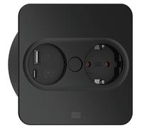 Prise Encastrée Twist 2 USB A Et C Prise de Cuisine Table