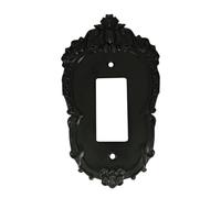 Prise et interrupteurs Cadre de panneau décoratif Décoration murale de la maison Couvercle de d ' interrupteurs sombres pour salon Couvercle de panneau élégant et