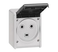 Legrand Prise étanche PLEXO 2P+T 055872 en saillie 32 A IP44