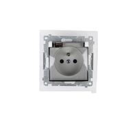 Prise étanche avec terre IP44 à clapet Simon 54 DGZ1BZ.01/11A