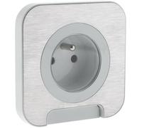 ProTec - Prise étanche Cover IP44 16A - métal brossé