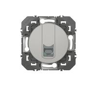 Prise Ethernet modulaire RJ45 aluminium Legrand Dooxie 1 pièce