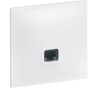 Prise Ethernet RJ45 Cat. 6 FTP Neptune - Prise Murale Multimédia - Pour Transmissions Haut Débit Gigabit Ethernet - Conforme Norme NFC 15-100 - Fabriqué En France - Blanc
