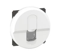 LEGRAND - Prise RJ45 Cat. 6 STP blindée - Prise Murale Multimédia - Pour Transmissions Haut Débit Gigabit Ethernet - A compléter d'un support et d'une Plaque - Blanc