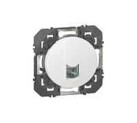 Prise Ethernet RJ45 modulaire Legrand Dooxie, blanche