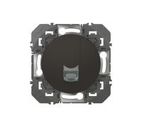 LEGRAND - Prise Ethernet RJ45 Cat. 6 STP Full Media dooxie - Prise Murale Blindée à Câbler - Pour Transmissions Haut Débit Gigabit Ethernet - Conforme Norme NFC 15-100 - Fabriqué En France - Noir