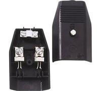 Prise Euro Bachmann 900.004 plastique 230 V noir IP20
