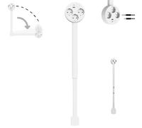 Prise Extensible Derriere Meuble,Prise Extensible,Outlet Extender, rotatives à 180°,avec Ports USB-A,USB-C et 2 Prises Secteur,Extensibles de 47 à 67 cm,utilisables derrière Un canapé-A