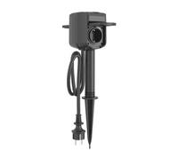 Woox Prise WiFi extérieure R6079 double 2 prises étanche Contrôle via application