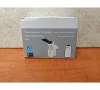 Nedis Prise intelligente SmartLife WIFIPO120EWT Gris/Blanc