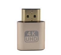 Prise factice EDID 4K DDC, affichage virtuel compatible HDMI, prise factice, adaptateur émulateur factice, VGA 1920x1080P, en vogue