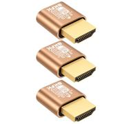 Prise factice HDMI 4K - Adaptateur d'affichage vers HDMI, fenêtre virtuelle pour émulateur edid à domicile, port d'affichage sans tête 120 Hz (NEW-4K60Hz (par défaut 2160P @ 60 Hz 3P-jin)