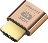 Prise Factice Hdmi 4K Hdr, Émulateur Edid Pour Moniteur Virtuel, Adaptateur D'Affichage Sans Tête, Prend En Charge 4096 X 2160 @ 60 Hz, 3840 X 2160 @ 60 Hz, 1080P @ 60 Hz, Hdr Plug[YIN4180453]