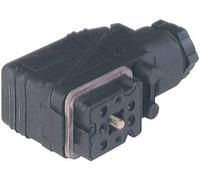 Prise femelle avec presse-étoupe M16 et contacts à vis Hirschmann GO 610 WF 932 484-100-1 noir Pôle:6 + Terre 1 pc(s)