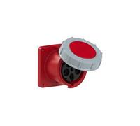 Prise femelle CEE 125 A 5 pôles Power Twist 345-6 400 V rouge, gris