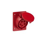 PCE Prise femelle CEE 16 A 5 pôles 415-6tt 400 V rouge 1 pc