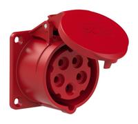 Prise femelle CEE 16 A 5 pôles PCE 315-6 400 V rouge 1 pc(s)