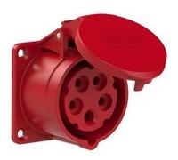 PCE Prise femelle CEE 315-6 – 16 A 5 pôles 400 V Rouge