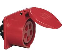 Prise femelle CEE 16 A SIROX CEE-ABD 16A, 5p.6h, 400V, IP44 rot, ger,SIROX,FL70x70,LM56x56 603.156 400 V rouge 1 pc(s)