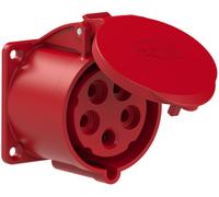 Prise femelle CEE 32 A 5 pôles PCE 325-6 400 V rouge 1 pc(s)