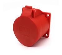 Prise femelle CEE 32 A 5 pôles PCE 325-6 400 V rouge 1 pc(s)
