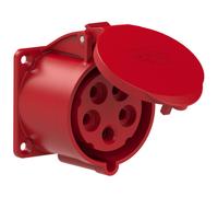 Prise femelle CEE 32 A 5 pôles PCE 325-6tt 400 V rouge 1 pc(s)