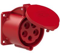 PCE Prise femelle CEE 32 A 5 pôles 325-6tt 400 V rouge 1 pc