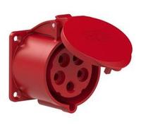 Prise femelle CEE 32 A 5 pôles PCE PC Electric 325-6tt 400 V rouge Rouge G