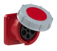 Prise femelle CEE 63 A 5 pôles PCE Power Twist 335-6 400 V rouge, gris 1 pc(s)