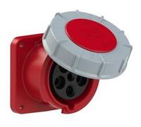 Prise femelle CEE 63 A 5 pôles PCE Power Twist 335-6 400 V rouge, gris 1 pc(s)