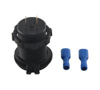 Prise femelle de voiture USB de 12V chargeur de voiture de 5V chargeur etanche de 4.2A de USB KFZ double adapteur d'allume-cigare de voiture avec le