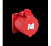 Prise Femelle Droite Triphasé 32a 3p+t 380v - 4 Broches - étanche Ip44 - Ide