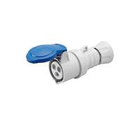 Prise femelle mobile droite IEC 309 HP IP44/IP54 2P+T 16A 200 - 250V Bleu - - GW62004FH