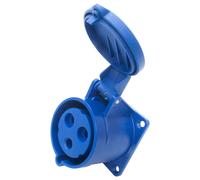 Prise Femelle Montée En Encastré IP44 32A 230V 2P+E PCE (323-6)