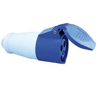 Prise fiche P17 femelle 230V pour caravane et camping-car