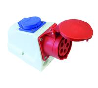 Prise combinée CEE 32A 400V 3P+T+N + 230V IP44 9225-6F