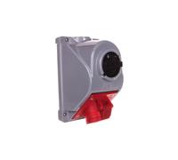 Prise fixe avec interrupteur 0-1 16A 4P 400V IP44 COMBO-POL